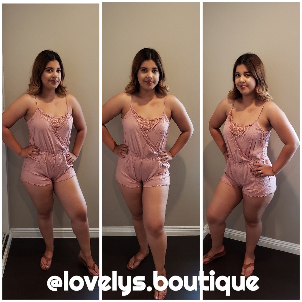 $10 Blush pink romper